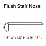 Accessories
Flush Stair Nose (Addiction 91